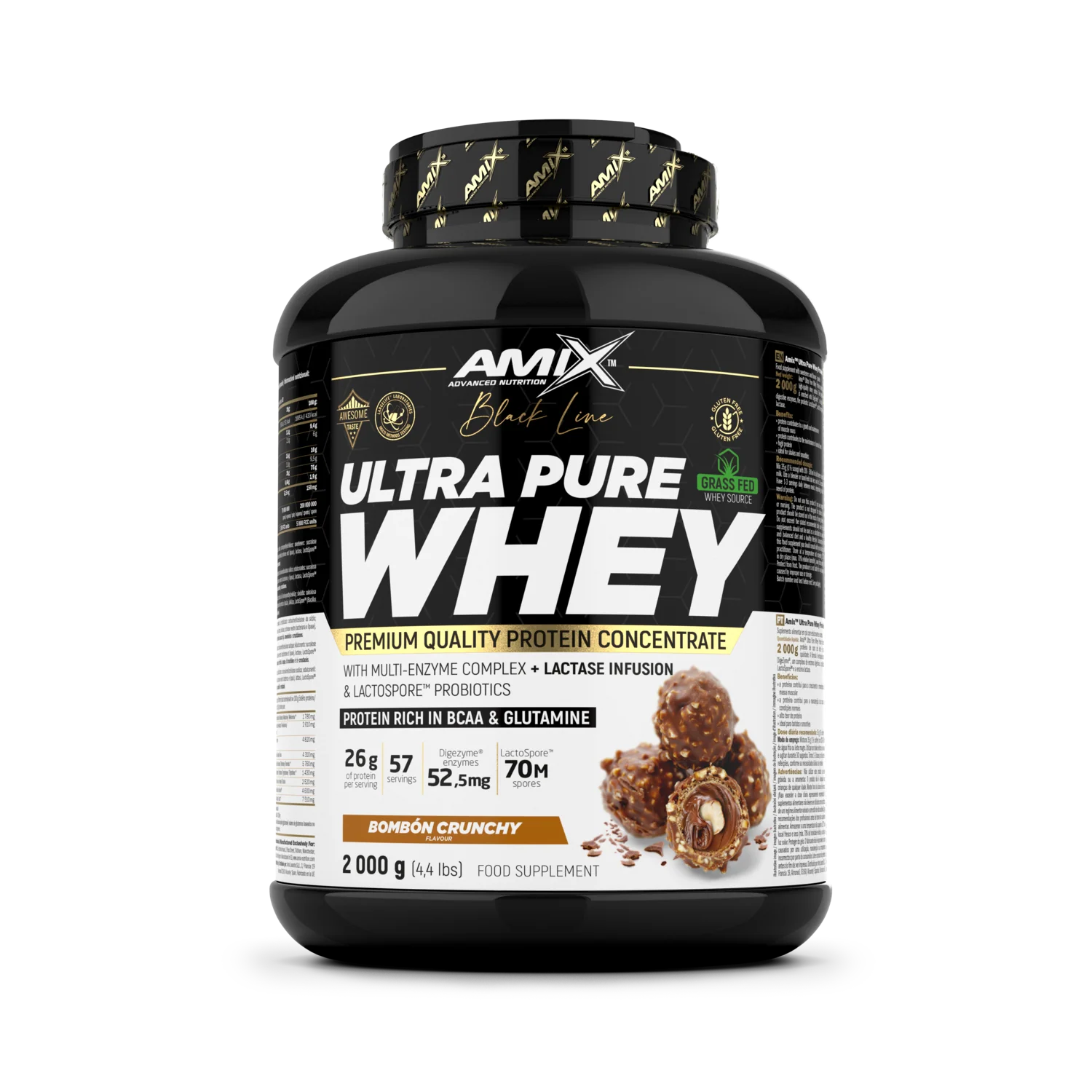 Proteine de lactoserum ultra pure - Black Line