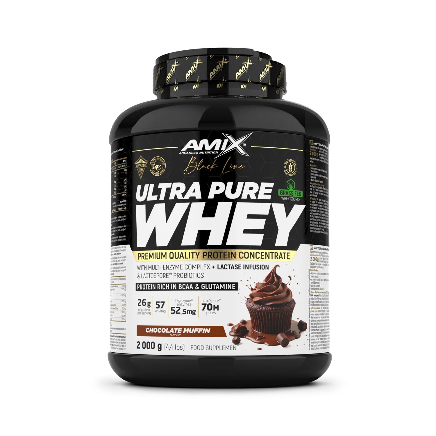 Proteine de lactoserum ultra pure - Black Line