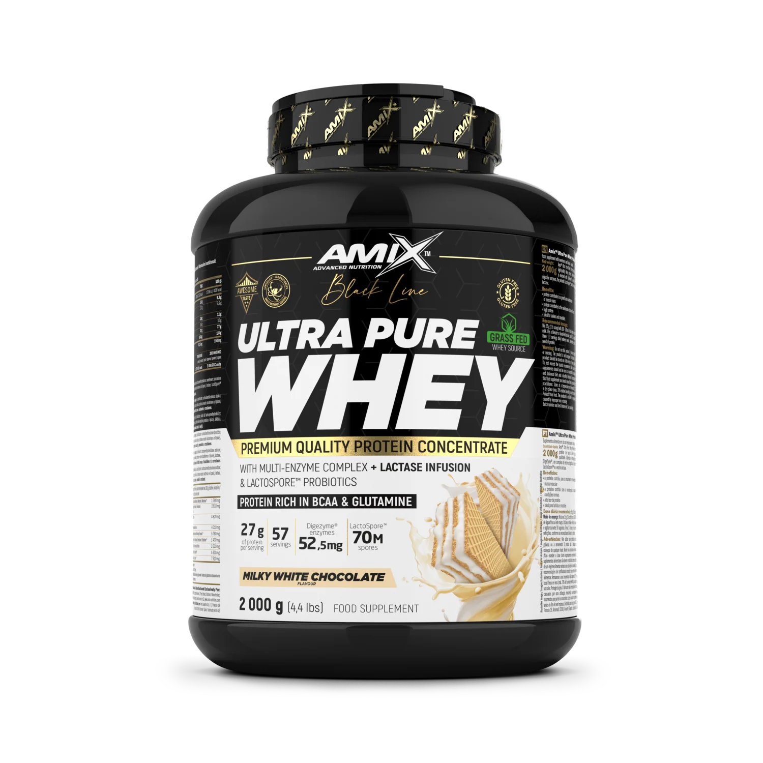 Proteine de lactoserum ultra pure - Black Line