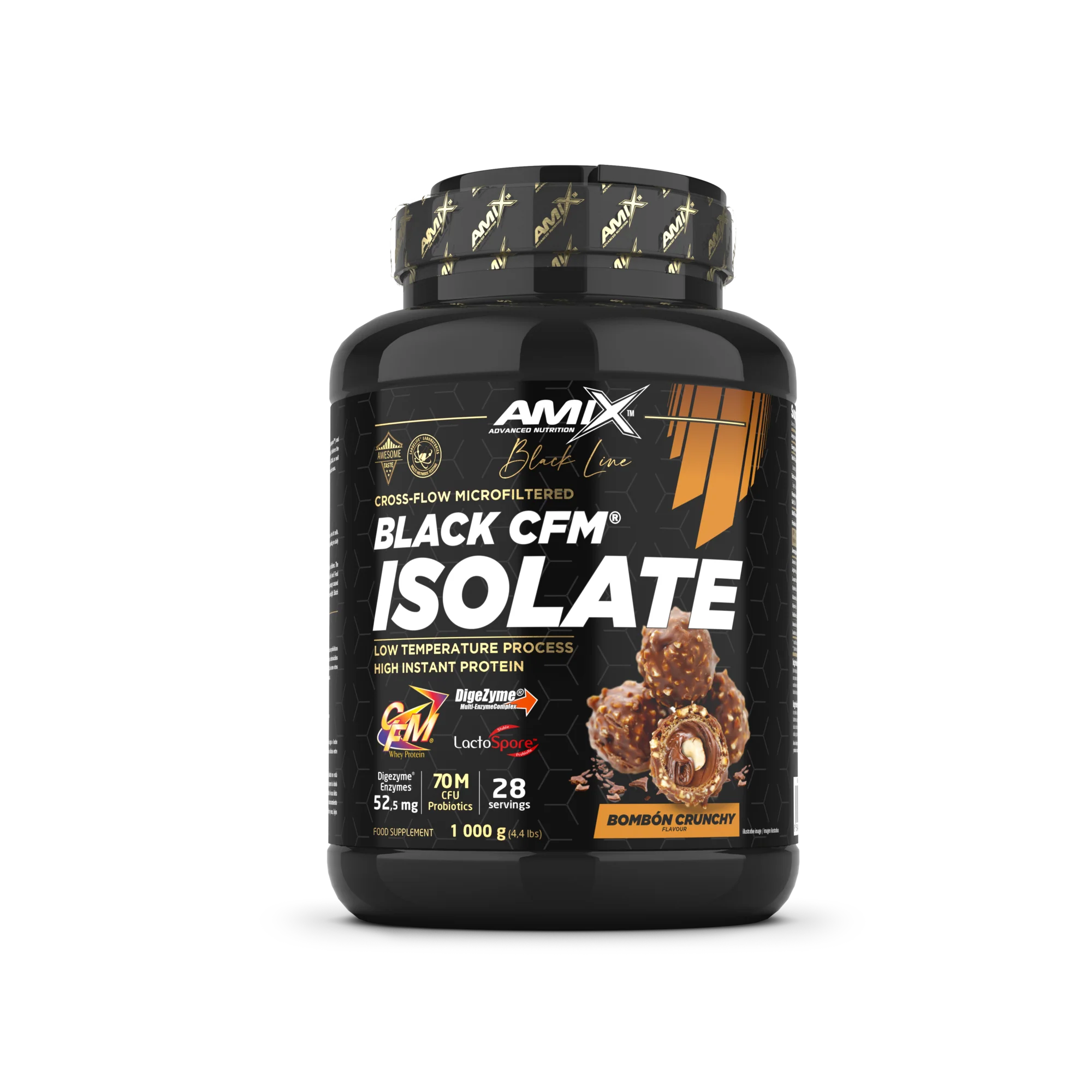 Proteine Black CFM Isolate – Black Line