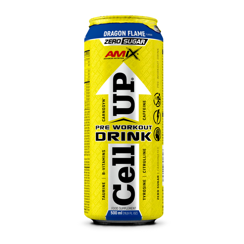 Boisson pré-entraînement CellUp Energy Drink 500ml – Amix Pro®