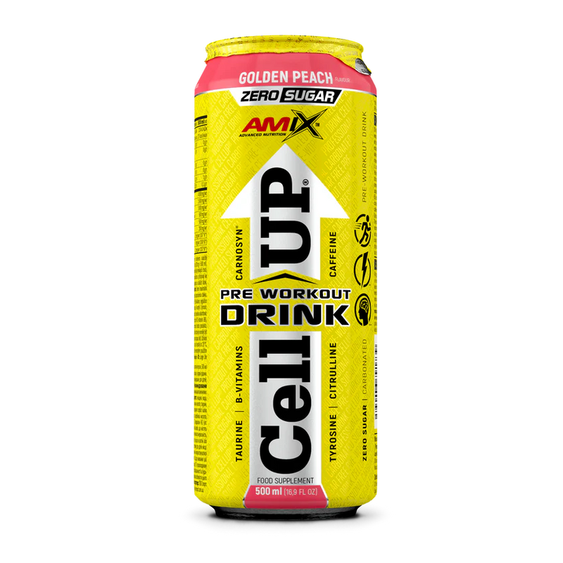 Boisson pré-entraînement CellUp Energy Drink 500ml – Amix Pro®