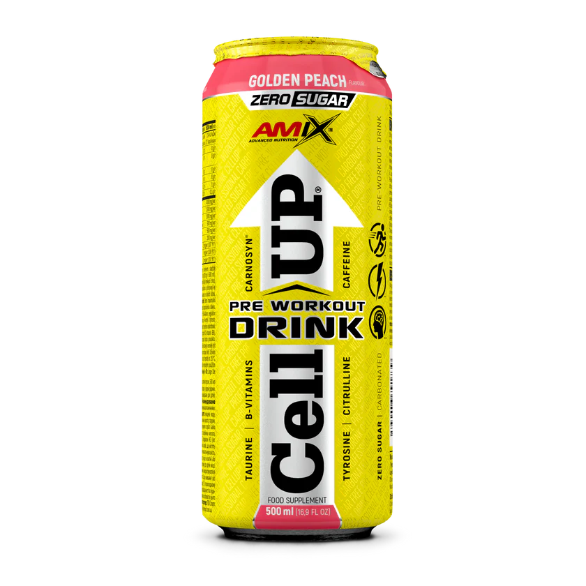 Boisson pré-entraînement CellUp Energy Drink 500ml – Amix Pro®