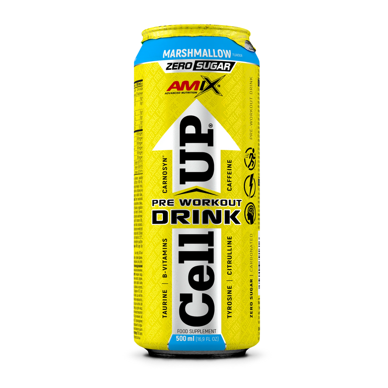Boisson pré-entraînement CellUp Energy Drink 500ml – Amix Pro®