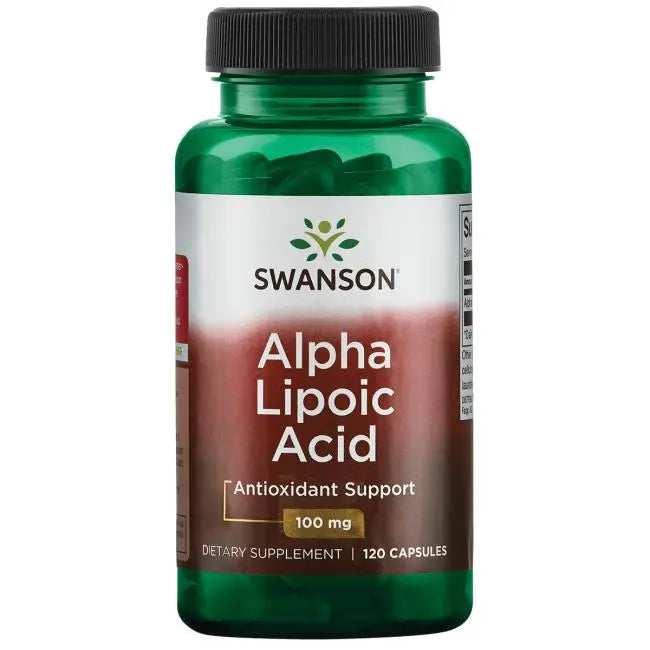 Acide alpha-lipoïque - ALA,   16.90,  120-Gélules-100mg,  Swanson,  Active Life