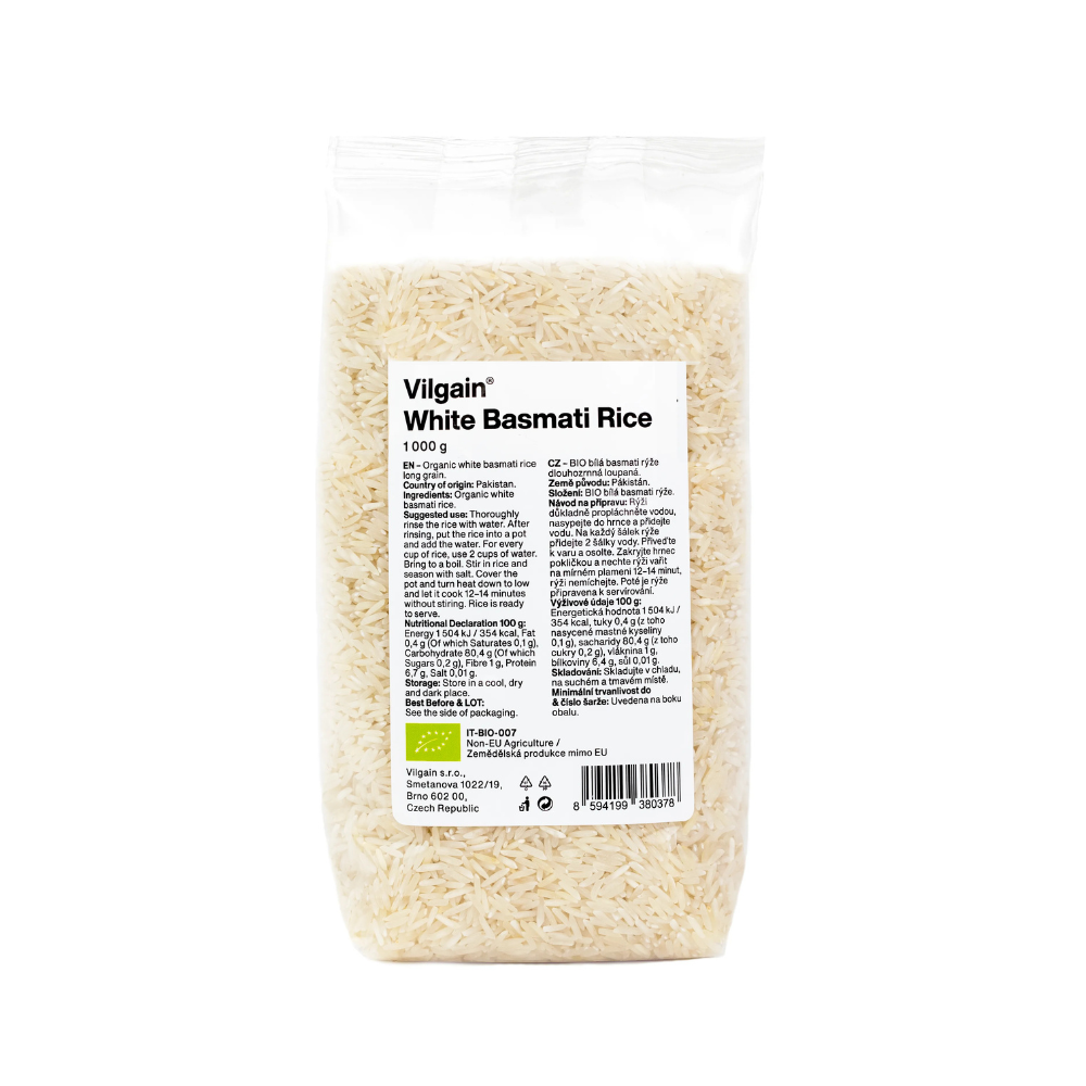 Riz basmati blanc BIO