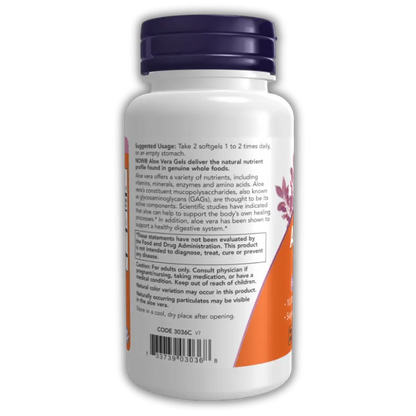 Aloe Vera 10 000mg,   ,  ,  Now Foods,  Active Life