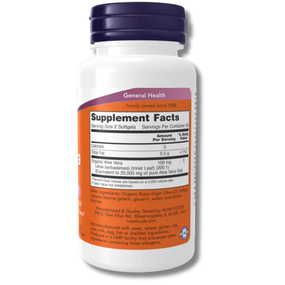 Aloe Vera 10 000mg,   ,  ,  Now Foods,  Active Life