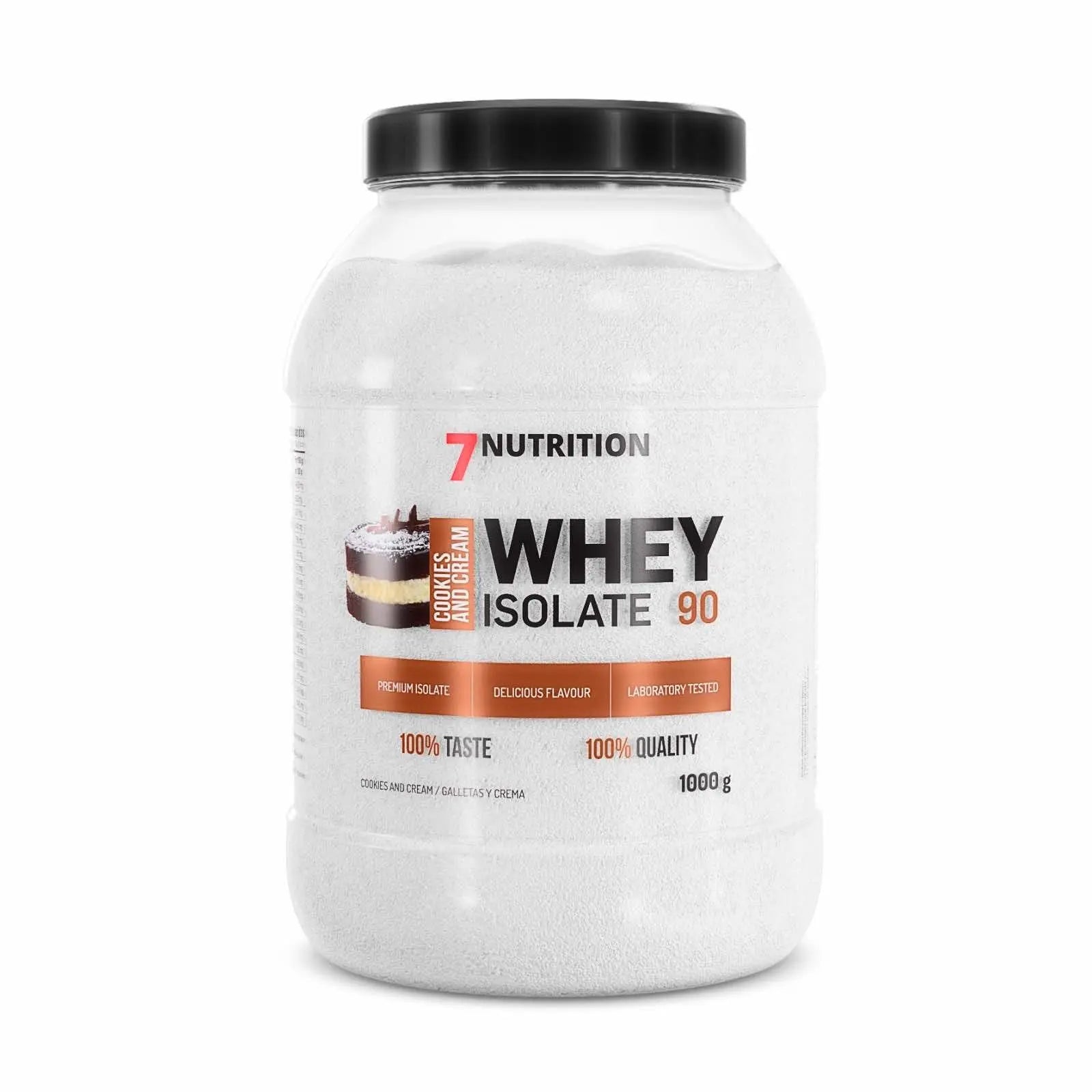 Whey Isolate 90,   47.39,  1-kg-Biscuits,  7Nutrition,  Active Life