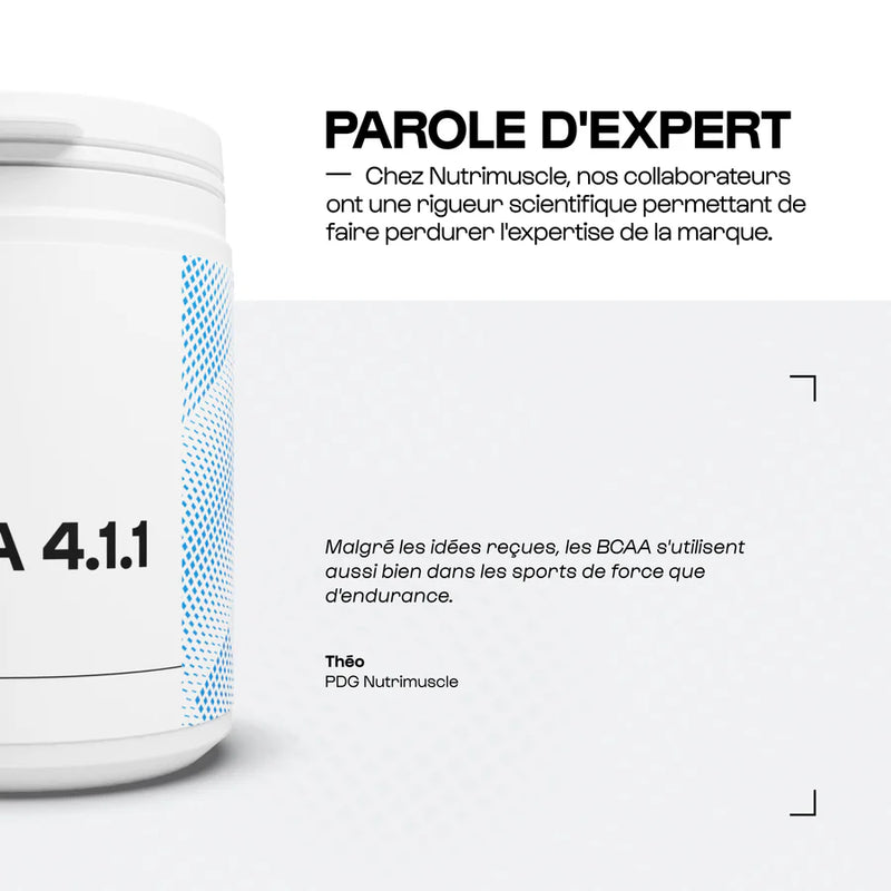 BCAA 4.1.1 Développement musculaire - gélules