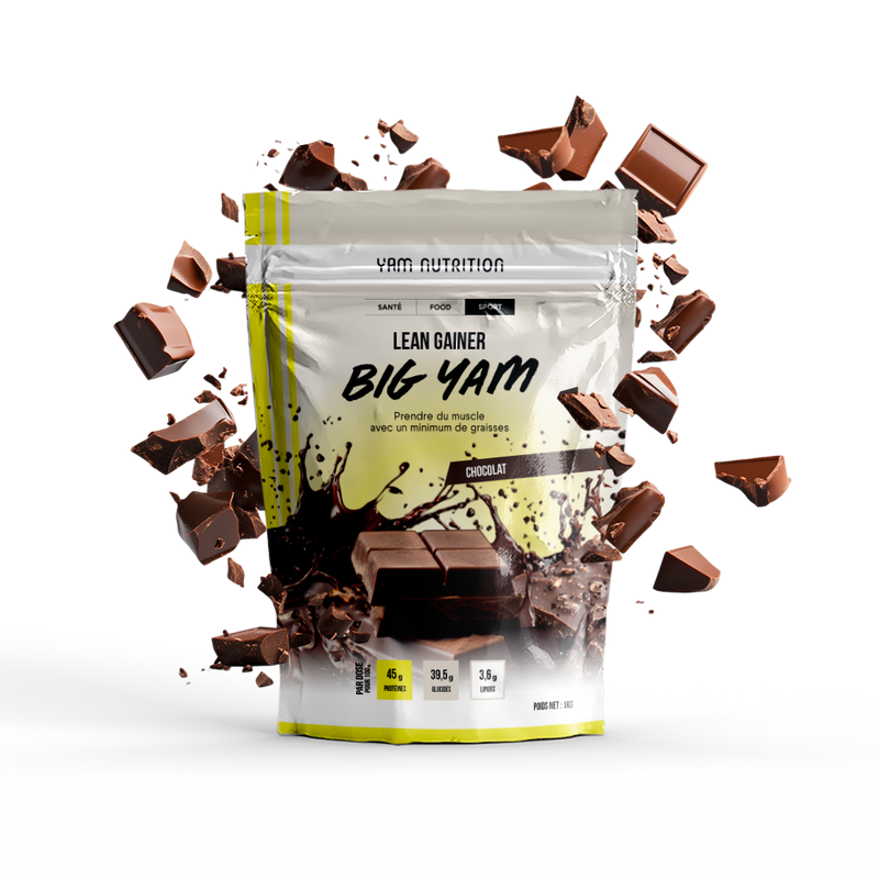 Big YAM Lean Gainer 1kg Chocolat