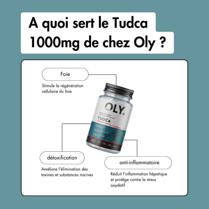 Bénéfices Tudca 1000mg oly