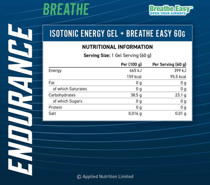 Velocity Fuel Breathe Isotonic Energy Gel