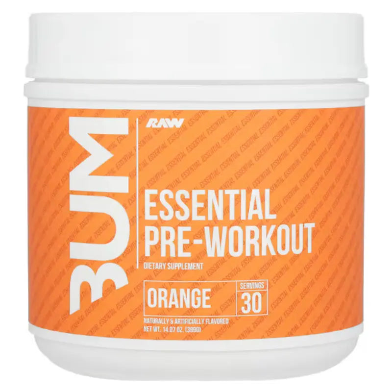 CBUM Essential Pre-Workout,   39.90,  30-portions-Orange,  RAW Nutrition,  Active Life