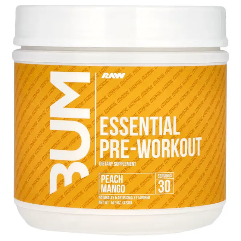 CBUM Essential Pre-Workout,   39.90,  30-portions-Peach-Mango,  RAW Nutrition,  Active Life