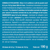 Collagène Marin peptides en Poudre