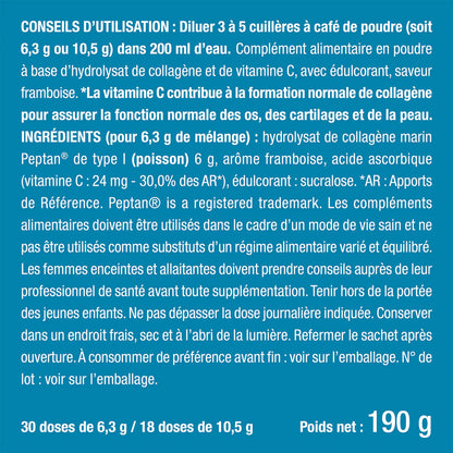 Collagène Marin peptides en Poudre