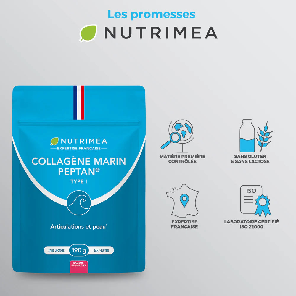 Collagène Marin peptides en Poudre
