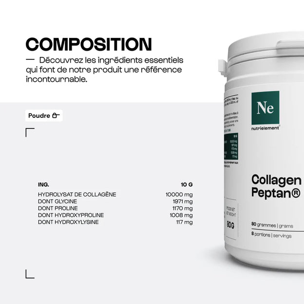 Collagène Peptides Peptan® en poudre