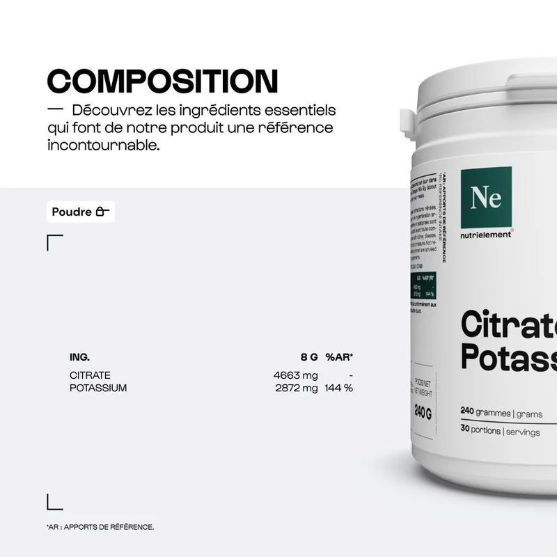 Citrate de Potassium