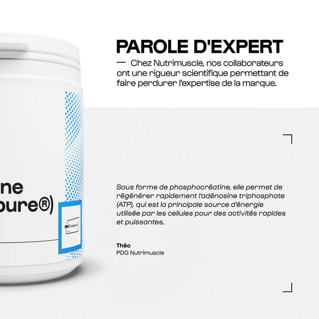 Créatine Creapure® en gélules