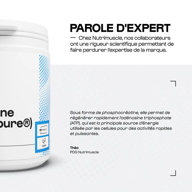 Créatine Creapure® en poudre