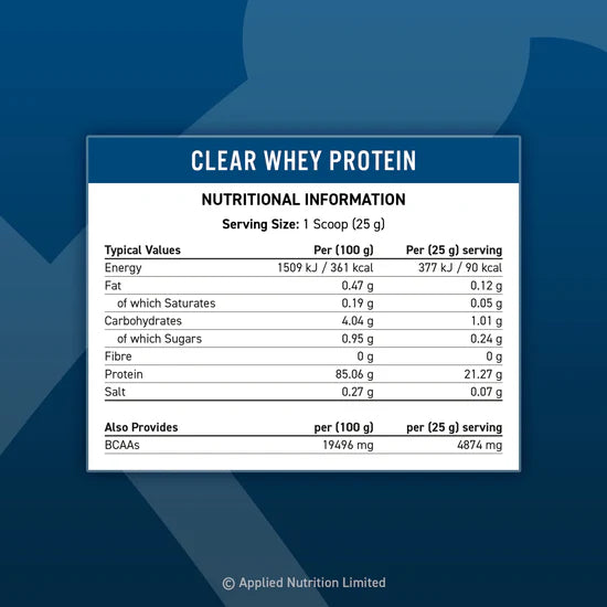 ISO Clear Whey Protein