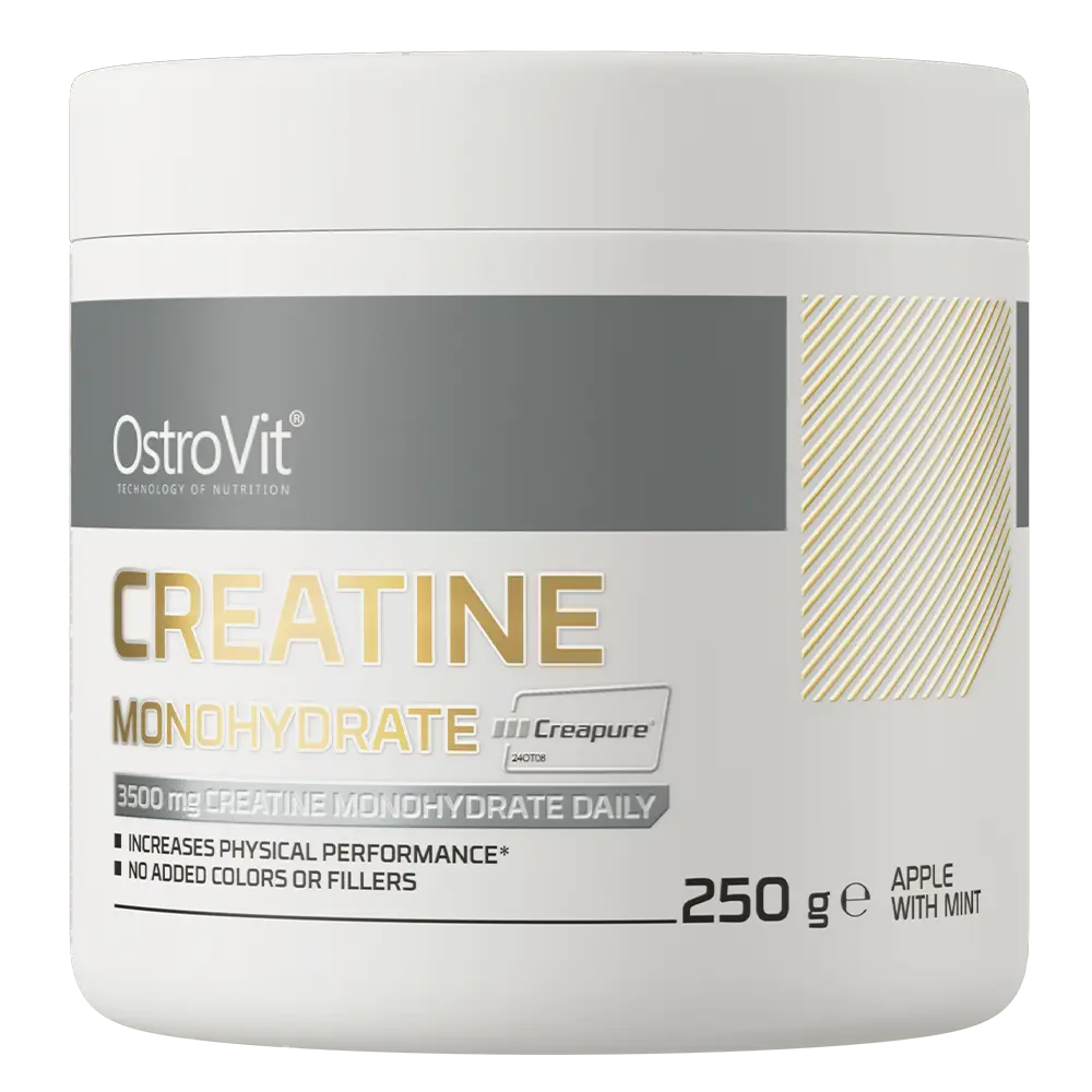 Creatine monohydrate Creapure,   26.89,  250-g-Pomme-et-Menthe,  OstroVit,  Active Life