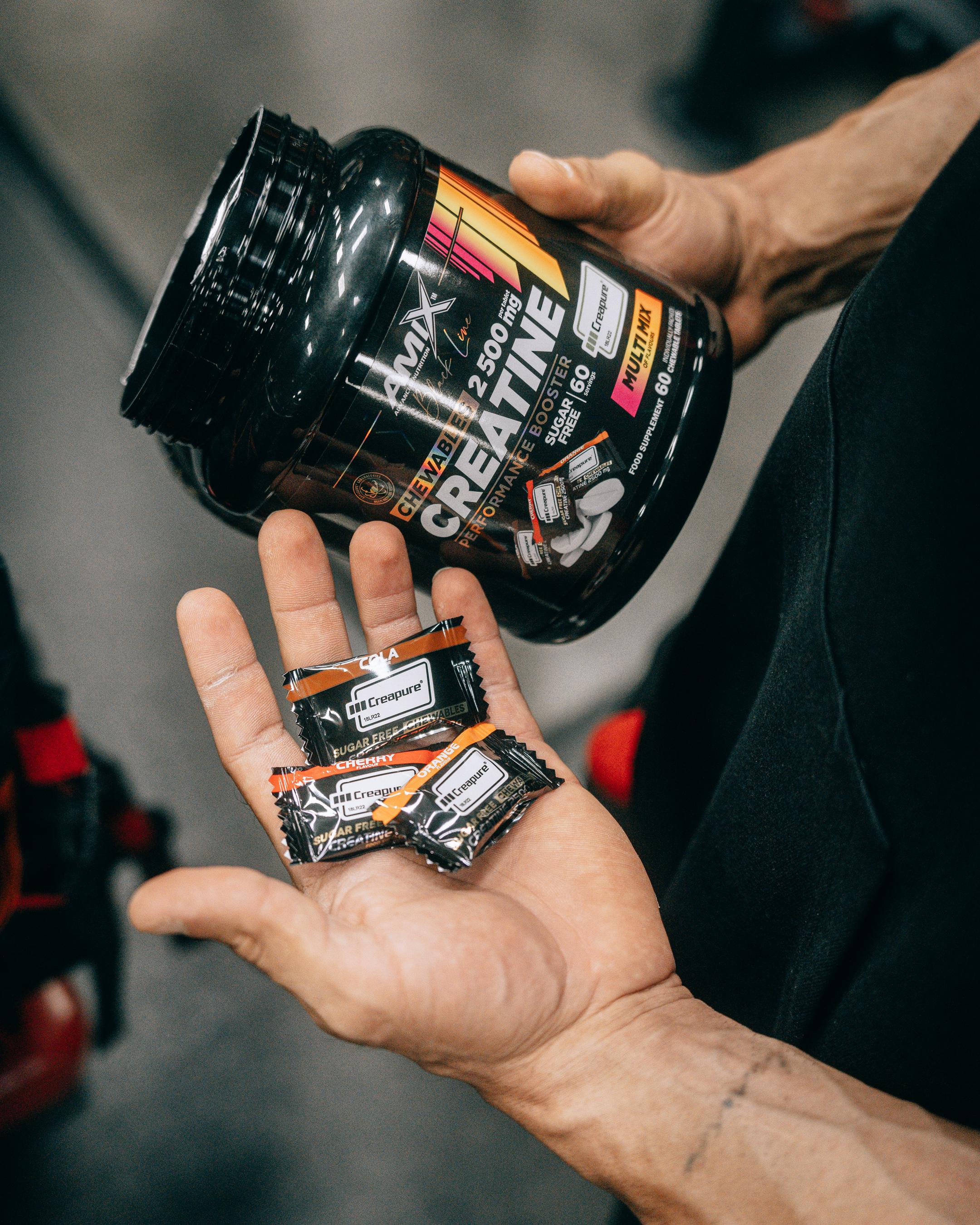 Creatine Creapure® Black Line – Format comprimé à mâcher