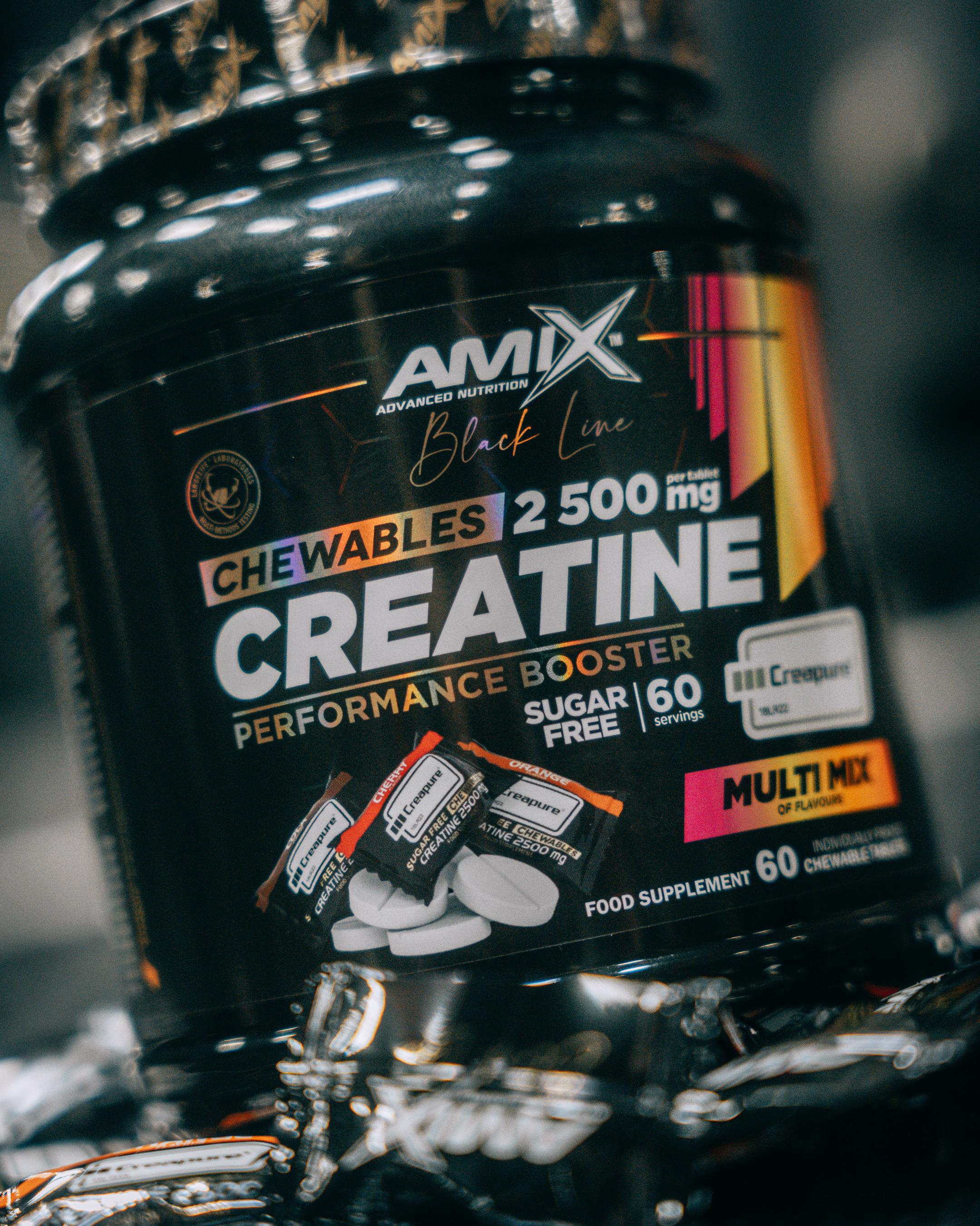 Creatine Creapure® Black Line – Format comprimé à mâcher