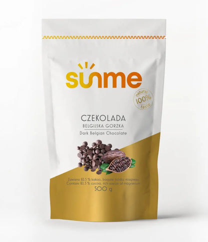 Pépites de Chocolat Noir Belge,   14.99,  500g,  SunMe,  Active Life