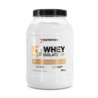 Whey Isolate 90,   47.39,  1-kg-Chocolat-blanc,  7Nutrition,  Active Life