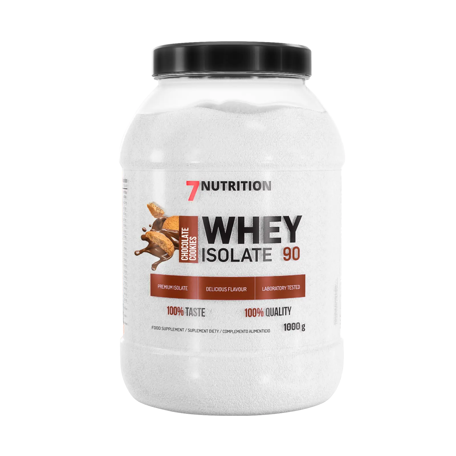 Whey Isolate 90,   47.39,  1-kg-Biscuit-au-chocolat,  7Nutrition,  Active Life