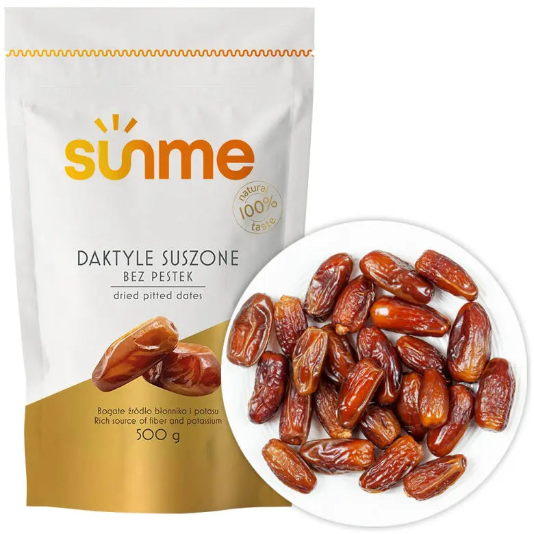 Dattes dénoyautées séchées,   3.99,  500g,  SunMe,  Active Life