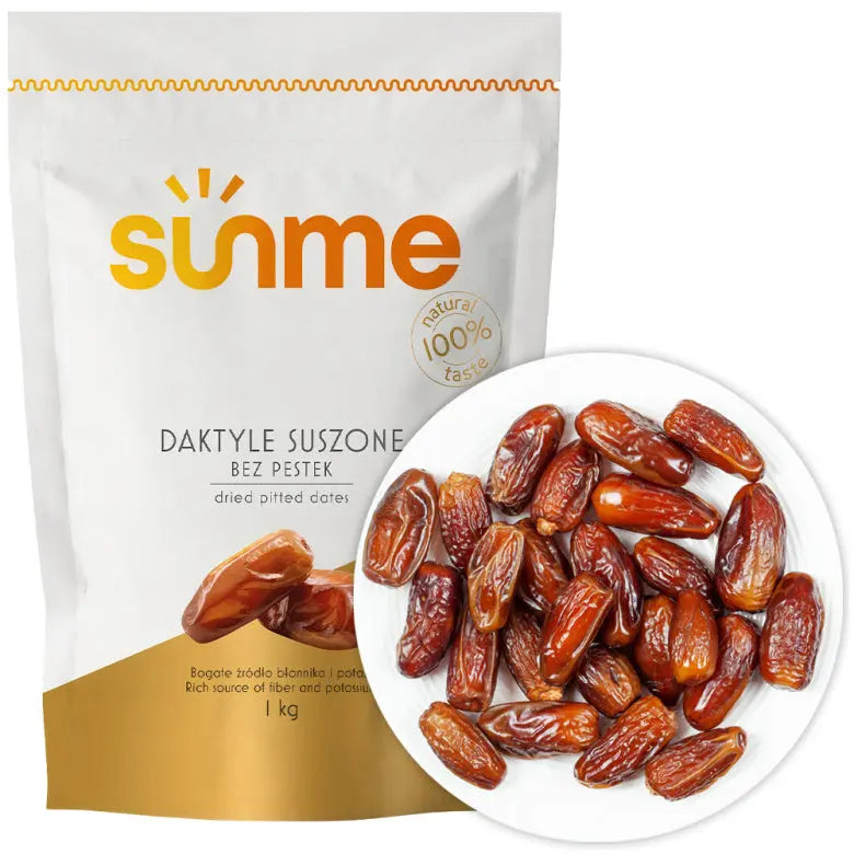 Dattes dénoyautées séchées,   6.99,  1000g,  SunMe,  Active Life