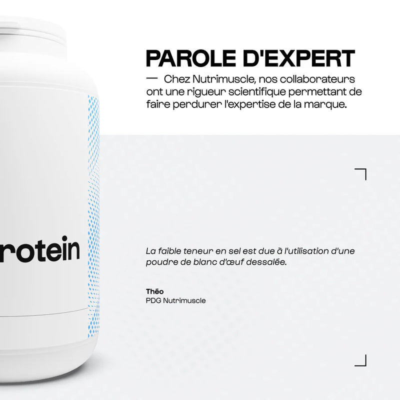 Protéine d'Œuf en Poudre