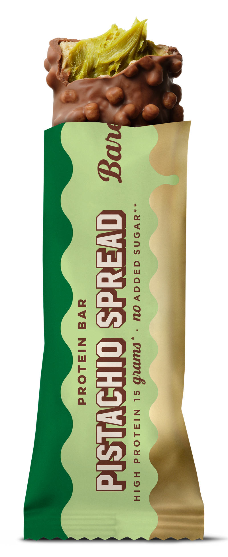 Barre protéinée Barebells Spread saveur pistache, 45 g
