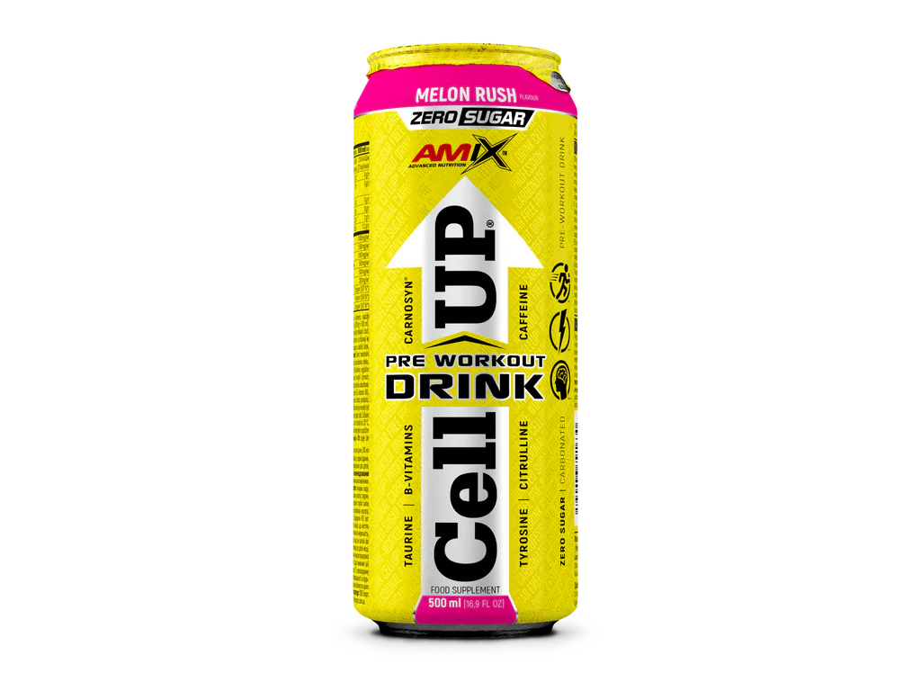 Boisson pré-entraînement CellUp Energy Drink 500ml – Amix Pro®