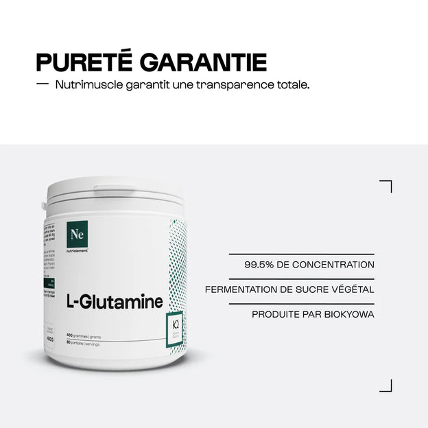 Glutamine (L-Glutamine) en poudre