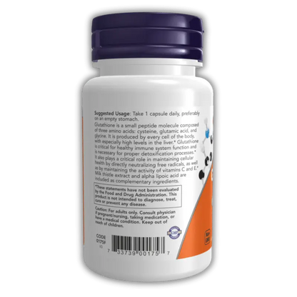 Glutathione 500mg,   ,  ,  Now Foods,  Active Life