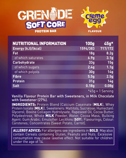 Grenade Soft Core - protein bars