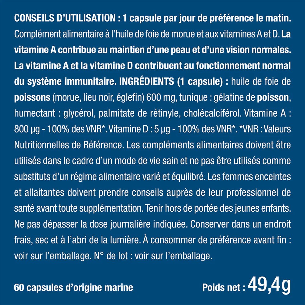 Huile de foie de morue