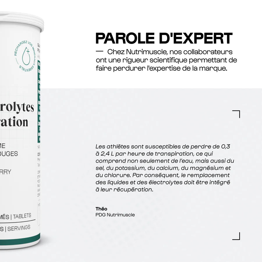 Electrolytes Hydratation Effervescent