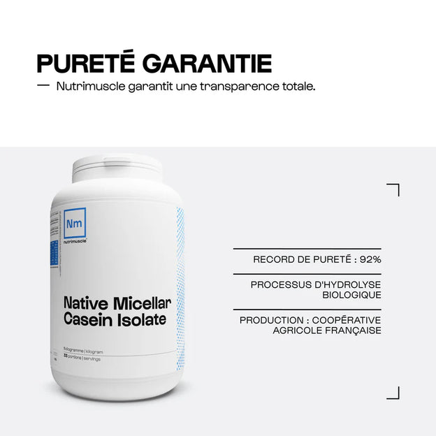 Isolat de Caseine Micellaire Native