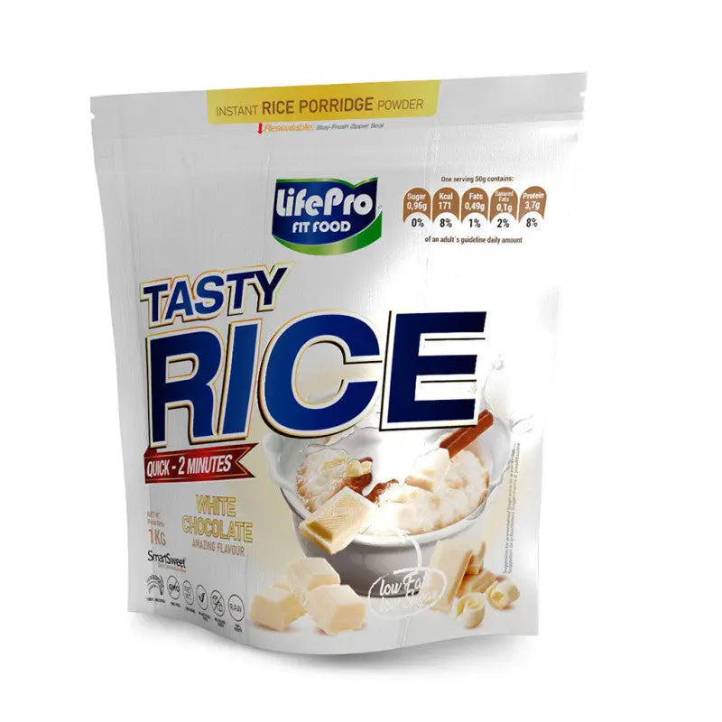 Tasty Rice,   9.99,  1000-g-White-Chocolate,  LifePro,  Active Life