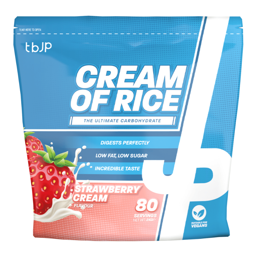 Cream of Rice 2kg,   29.90,  2000-g-Strawberry-Cream,  Trained by JP Nutrition,  Active Life