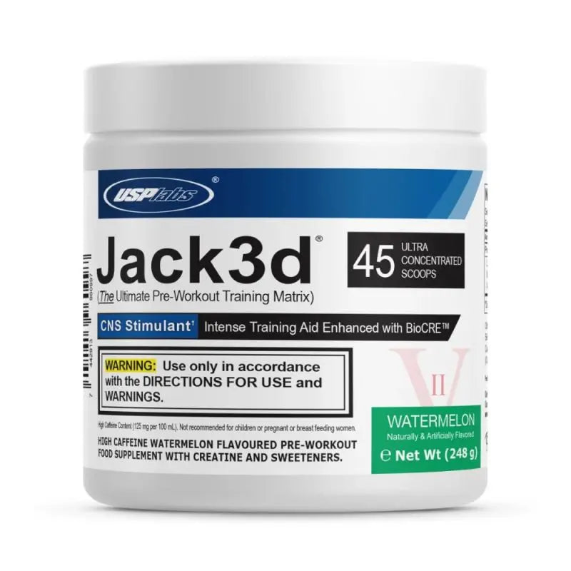 Jack3d Pre-Workout Advanced,   34.90,  248-g-Watermelon,  USP LABS,  Active Life