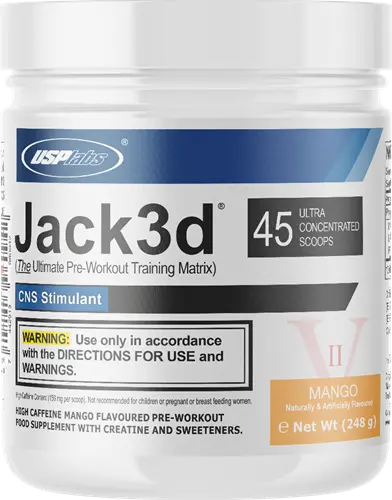 Jack3d Pre-Workout Advanced,   34.90,  248-g-Mango,  USP LABS,  Active Life