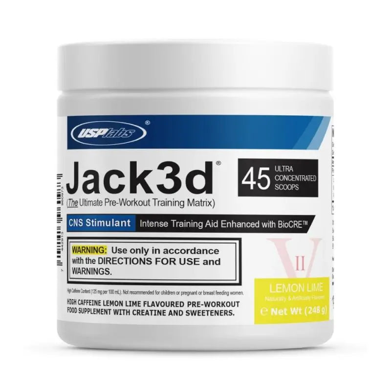 Jack3d Pre-Workout Advanced,   34.90,  248-g-Lemon,  USP LABS,  Active Life