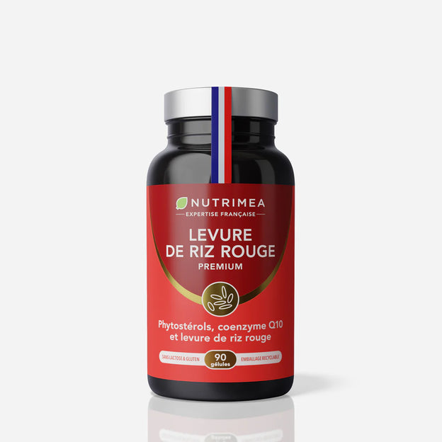 Levure de Riz Rouge Premium + Q10